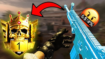 the #1 MW2 RANKED PLAYER thought i was CHEATING (DESTROYED)