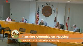San Benito County - Planning Commission - Regular Meeting - February 18, 2026