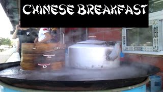 Typical Breakfast in China