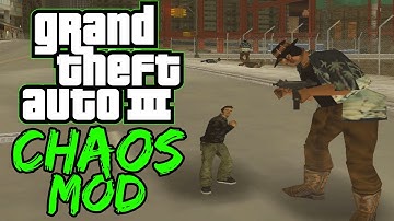 GTA III Chaos Mod Speedrun - A new chaotic effect every 30 seconds!