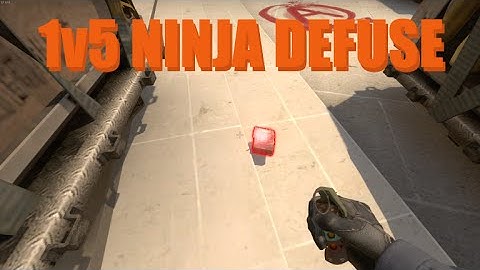 1v5 Ninja Defuse On Mirage