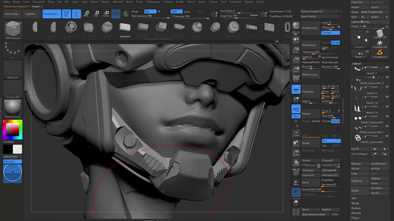 zbrush convert live bolleans to object