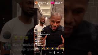 Floyd Mayweather INSTAGRAM LIVE 1-19-21