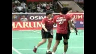 2011 Indonesia Open Badminton - XD (Tantowi/Natsir vs He Hanbin/Yu Yang) Game 2