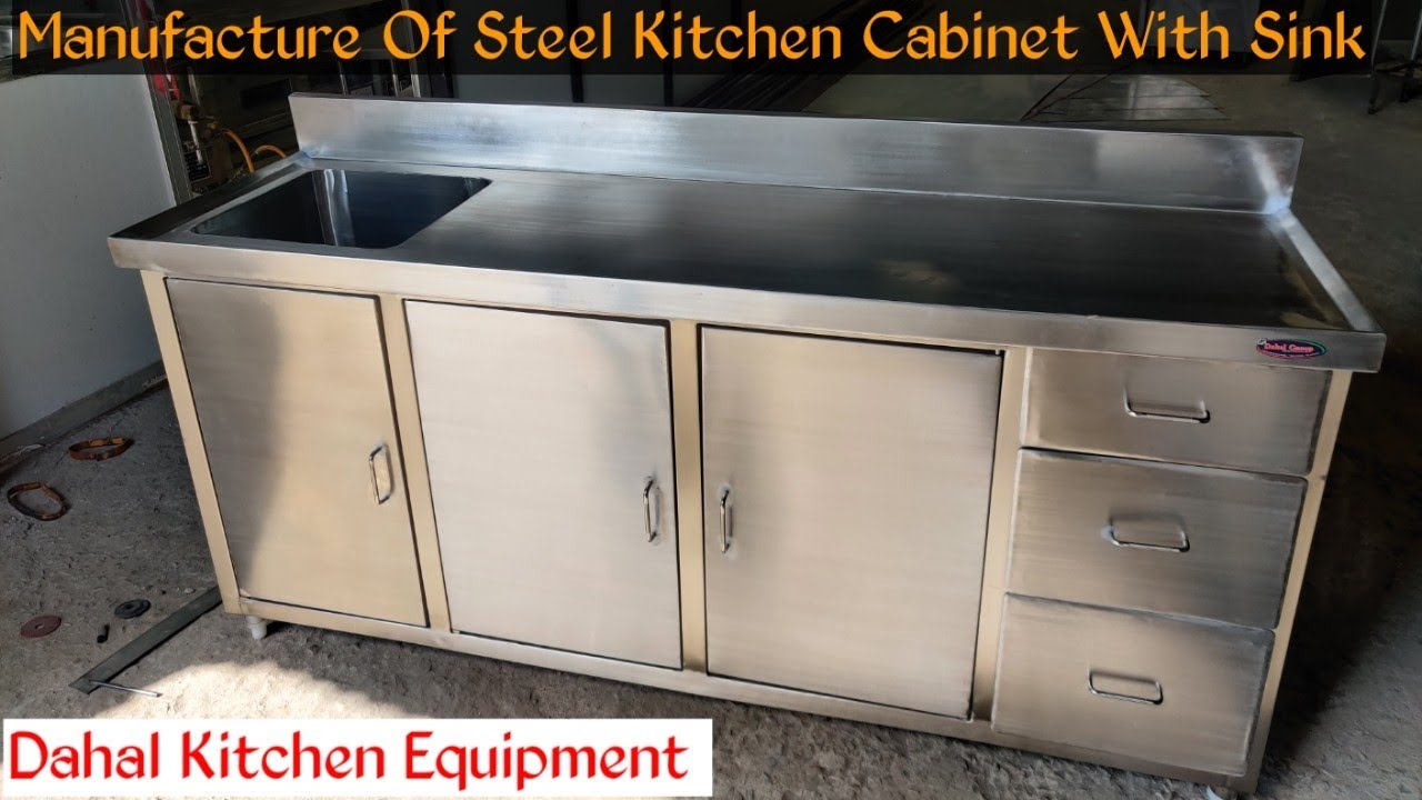 Stainless Steel Kitchen With Sink Dahal Kitchen Equipment in