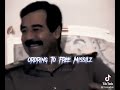 Saddam hussein whatsapp status 