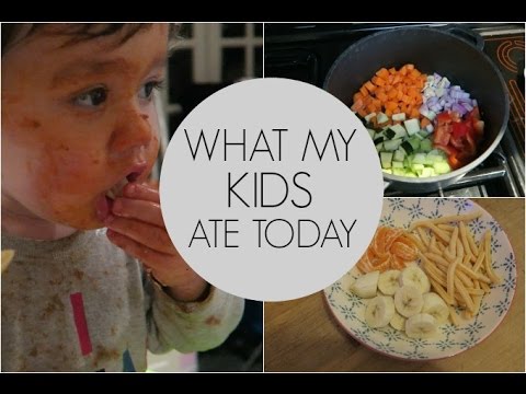 WHAT MY KIDS ATE TODAY #2   HIDDEN VEGGIE TOMATO SAUCE & STRESS FREE DINNERS