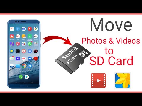 How to transfer photos and videos from internal storage to SD card 