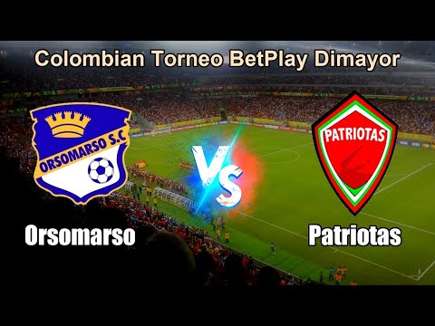 Orsomarso vs Patriotas Live Score Colombian Torneo BetPlay Dimayor