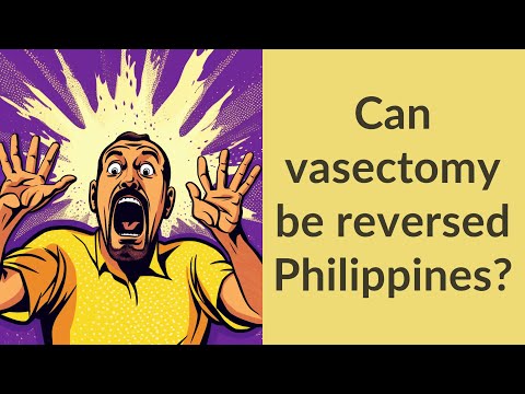 Video: La vasectomia può essere invertita?