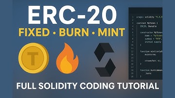 Create a Fixed, Burnable & Mintable ERC-20 Token | Solidity Smart Contract from Scratch