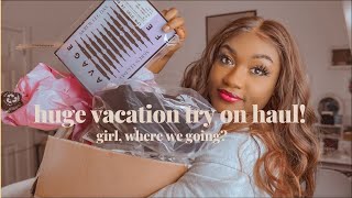 HUGE VACATION TRY ON HAUL UNDER $500 | What I Wore in Mexico