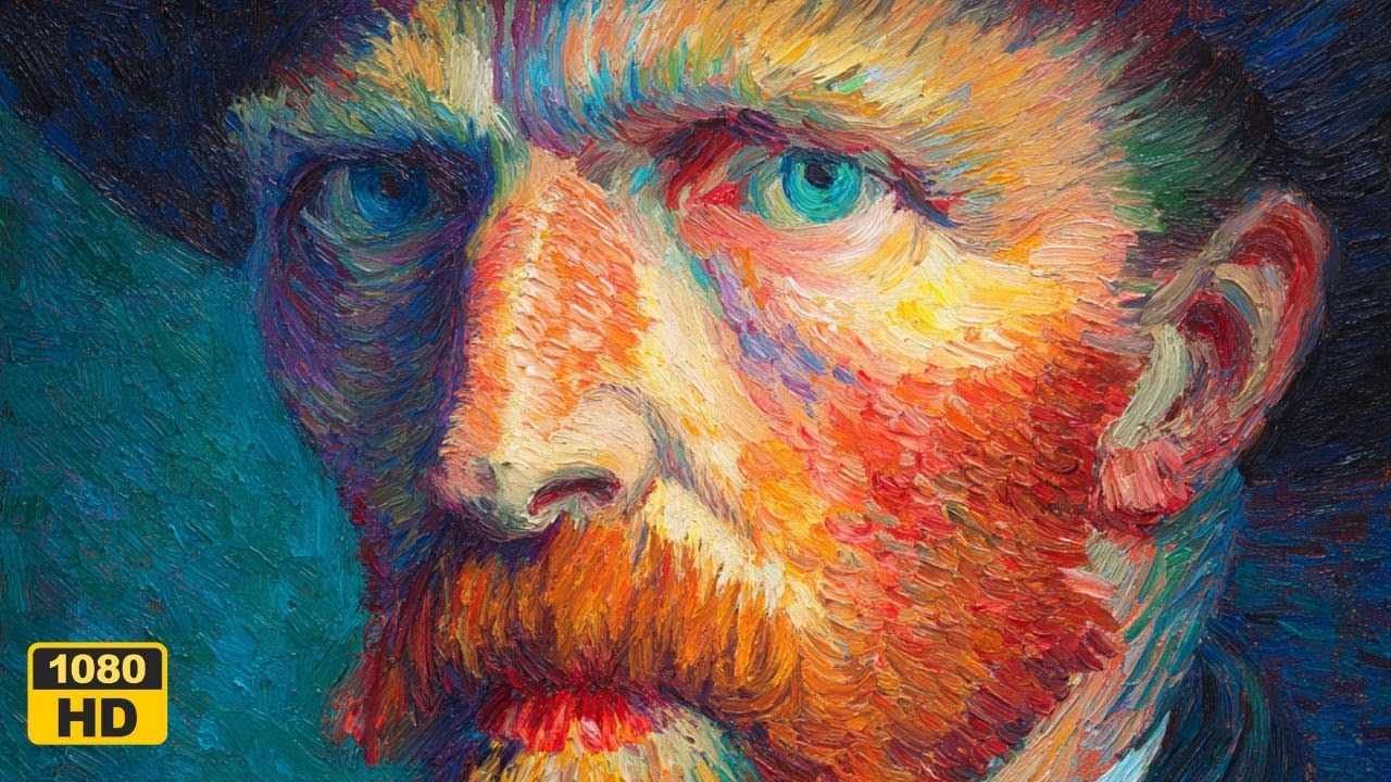 VISUAL POEMS | VAN GOGH | VIOLIN – BETWEEN STARS AND SILENCE