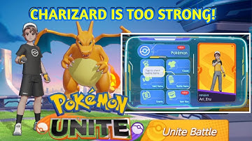 POKEMON UNITE CHARIZARD GAMEPLAY|MOBA GAME ANDITO NA!(ANDROID/IOS)SEP2021