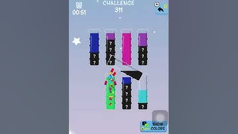 Water Color Game Challenge No 311