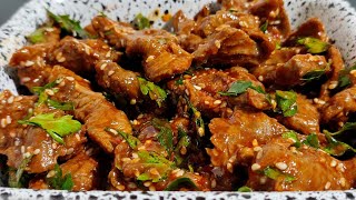МЯГКАЯ ГОВЯДИНА ЗА 5 МИНУТ. Оригинальный мясной салат | Сытный Дом