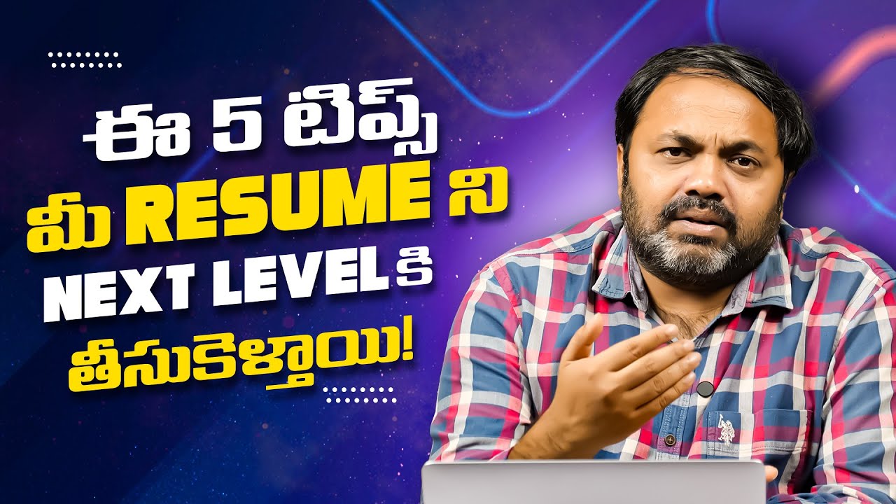 5 RESUME TIPS to Get HIRED Faster | Next-Level Resume Guide | Quality ...