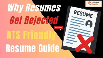 Why Your Resume Gets Rejected | ATS-Friendly Resume Guide 2025 | ATS Resume Tips 2025