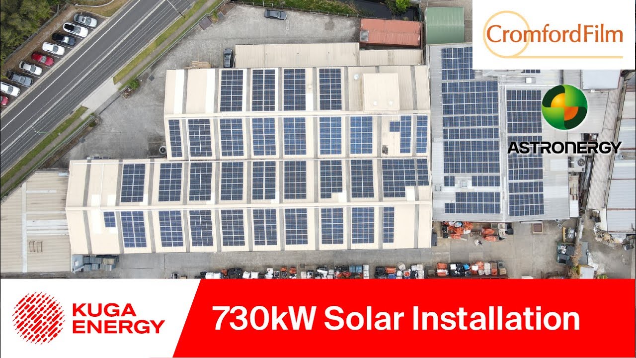 730kW Commercial Solar Installation - YouTube