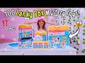 Unboxing 100 lanky box mystery toysfidgets blind bags worlds biggest fox head