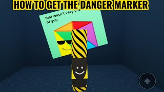 How To Get The Danger Marker || Without showing more markers