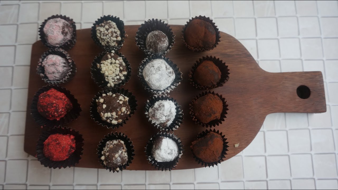 見ためがかわいい 無印の手作りお菓子キット 自分でつくるトリュフの作り方 Youtube