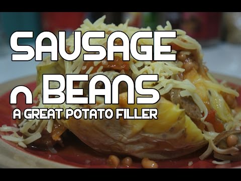 Simple Sausage & Baked Beans Recipe - Great Baked Potato Filler