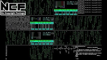 Matrix , Console , Hacking , Code | No Copyright Footage