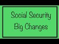 Big Changes to Social Security & SSI Coming in 2021