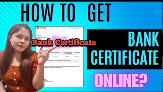 How to get BANK CERTIFICATE ONLINE? Paano kumuha ng Bank Certificate online?