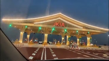 Nairobi Expressway At Night |JKIA Entry and Exit Points. #Nairobikenya #Shorts