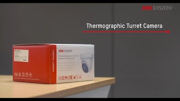 Unboxing and Tutorial Temperature Screening Thermographic Turret Camera
