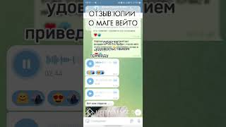 Отзыв Юлии о маге Вейто