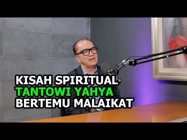 The Spiritual Story of Tantowi Yahya Meeting an Angel class=