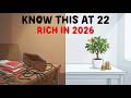 The 5 Money Rules I Wish I Knew at 22 – Simple Habits That Build Real Wealth in 2026