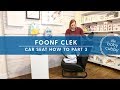 Clek Foonf PART 3: Convertible Car Seat How to Install Rear Facing