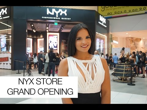 THE PENNY CLOSET VLOG NYX COSMETICS STORE GRAND OPENING