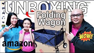 UNBOXING AMAZON FOLDABLE HEAVY DUTY OUTDOOR TROLLEY