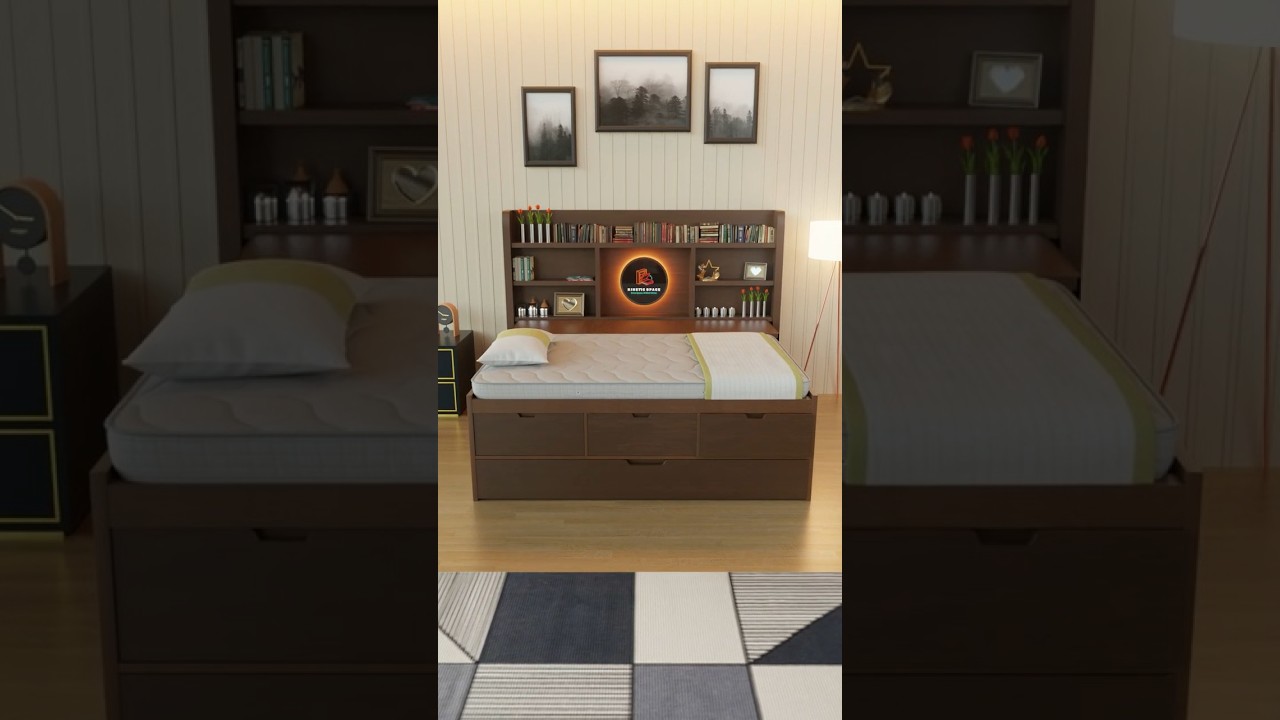 People Don’t Realize What’s Hidden Under This Bed 😳  