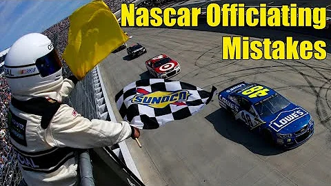 Nascar Officiating Mistakes