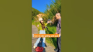 Anh chủ hồ khó tính và em cần thủ xinh đẹp #fishing #cauca #short