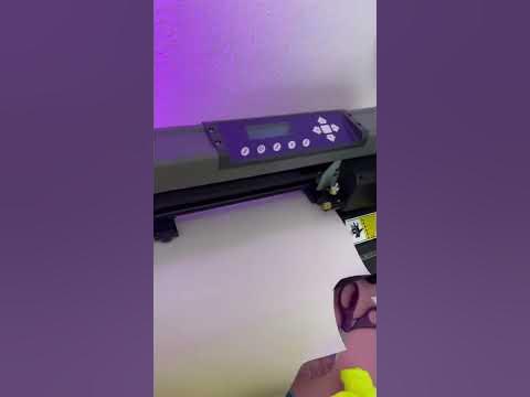 USCUTTER vinyl cutting machine overview - YouTube