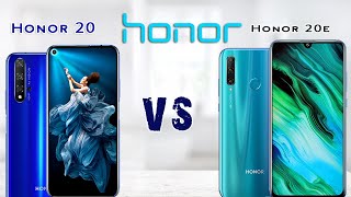 Honor 20e vs Honor 20