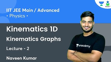 Kinematics 1D | Kinematics Graphs | L2 | Physics | Rank Up | Naveen Kumar