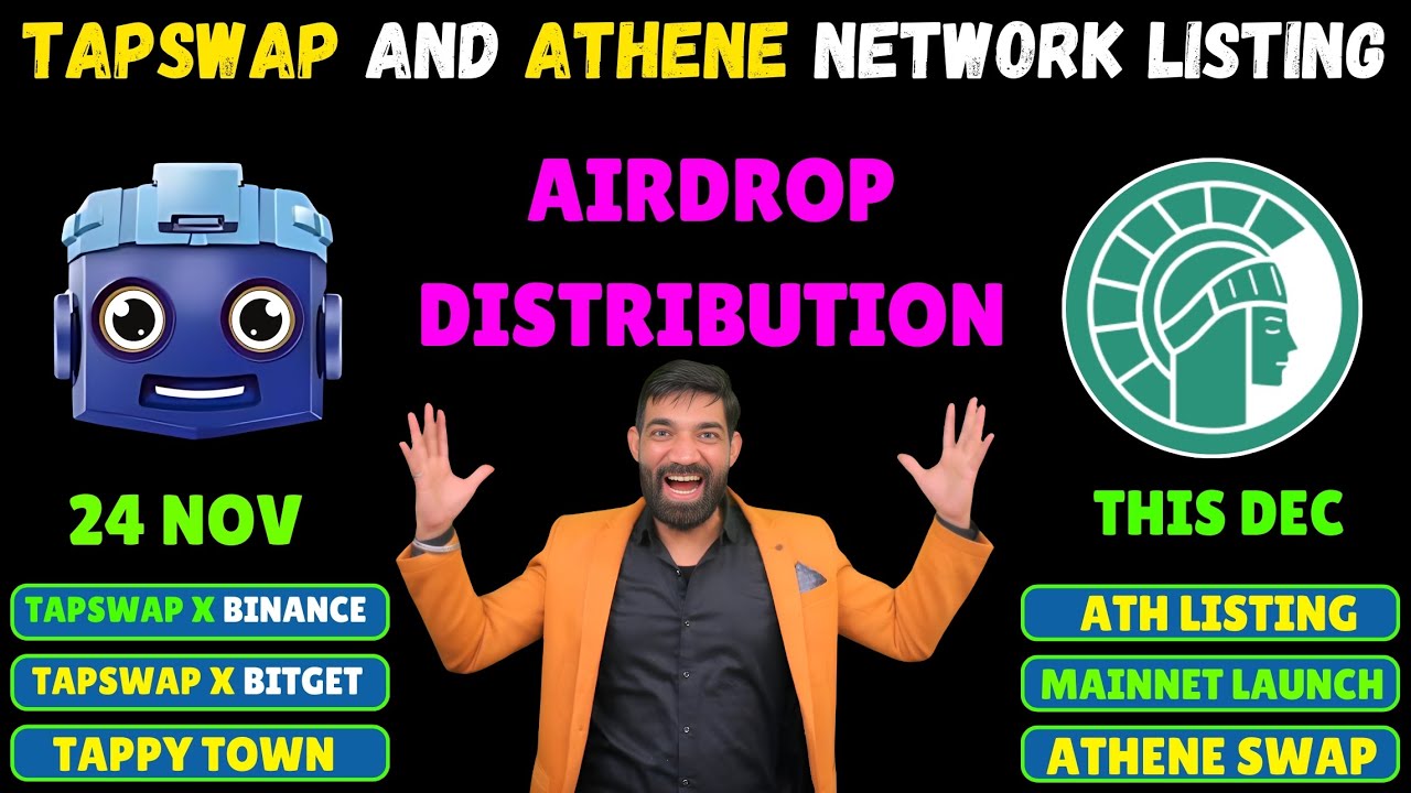 Tapswap Launching News | Tapswap Binance Web 3 Wallet | Athene Network Launching News | 