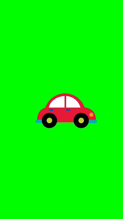 Green screen animasi mobil bergerak #greenscreen