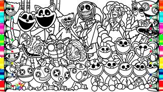 Poppy Playtime Chapter 5 Coloring Pages / How to Color All New Monsters from Poppy Playtime 5