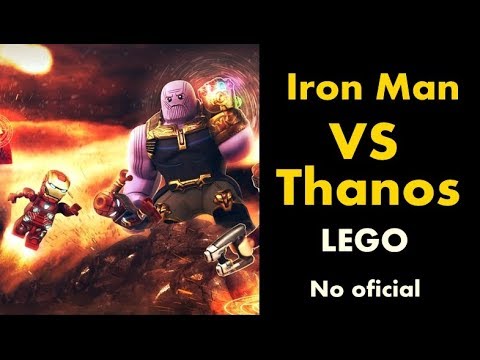 Avengers Iron Man Vs Thanos Español Latino LEGO Infinity War - YouTube
