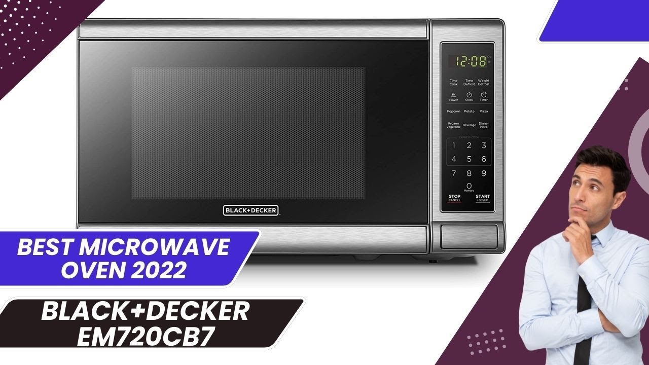 Black+Decker EM720CB review -best Microwave Oven 2023 