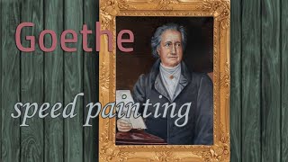 Goethe Oil Portrait Painting
